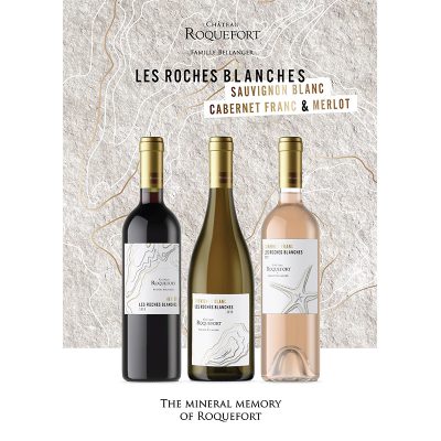 « LES ROCHES BLANCHES - CABERNET FRANC » A NEW COLOUR IN OUR COLLECTION