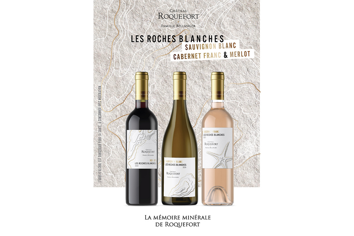 « LES ROCHES BLANCHES - CABERNET FRANC » UNE NOUVELLE COULEUR DANS LA COLLECTION