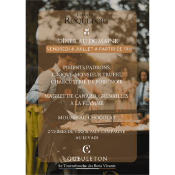 Diner Gueuleton 4 juillet 2025